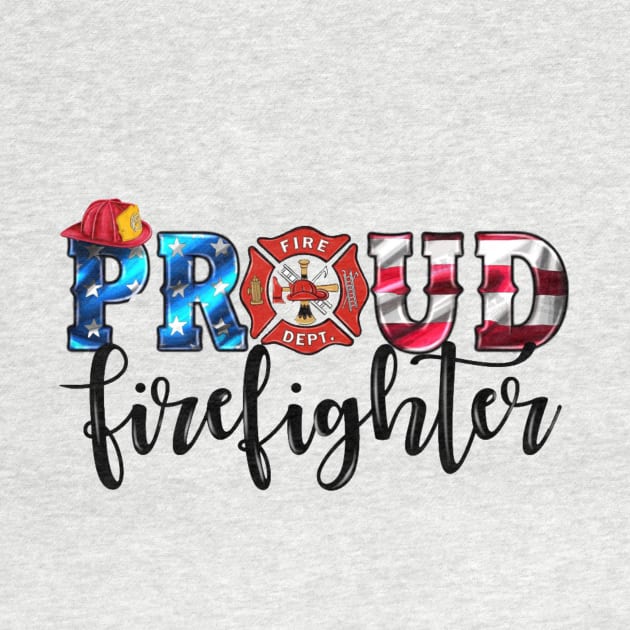 Proud firefighter by Hanadrawing